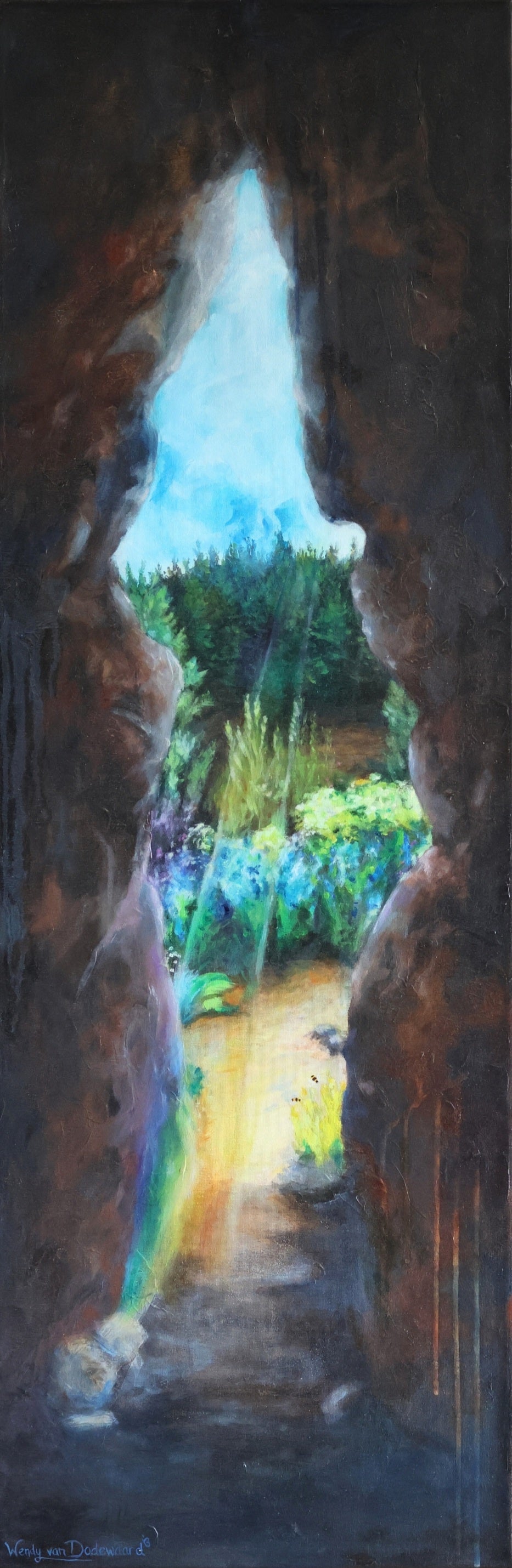 "Come out of the Rock" Art Print