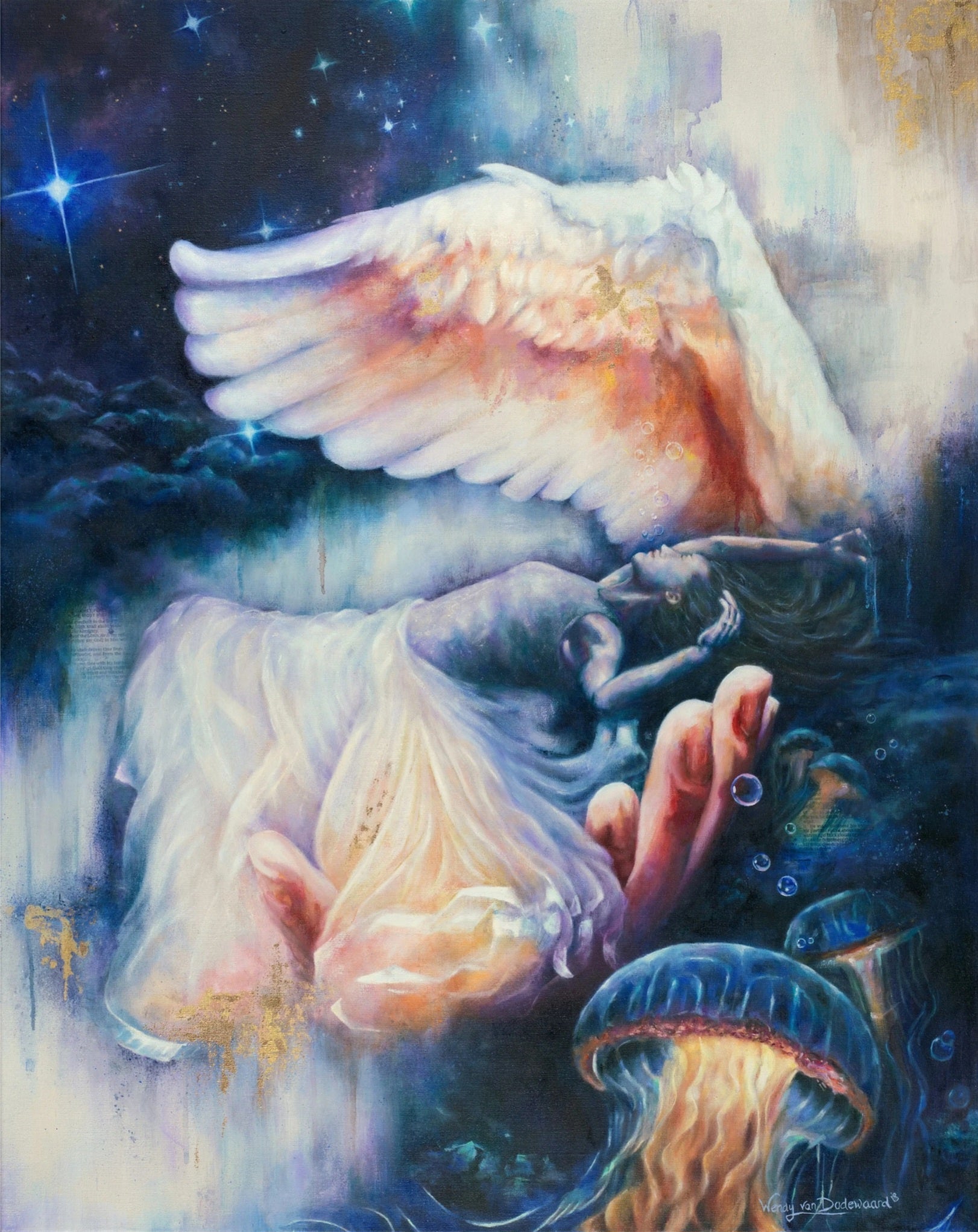 "Abide in the Shadow" Art Print