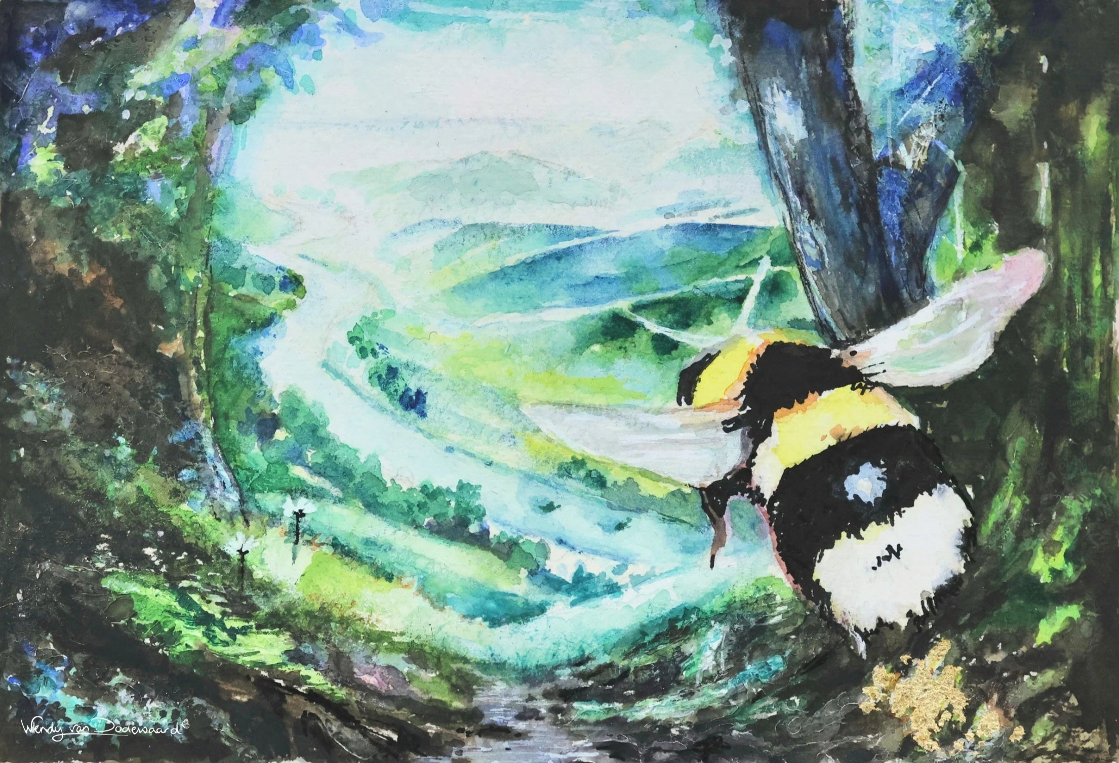 "Land of Milk and Honey" Art Print