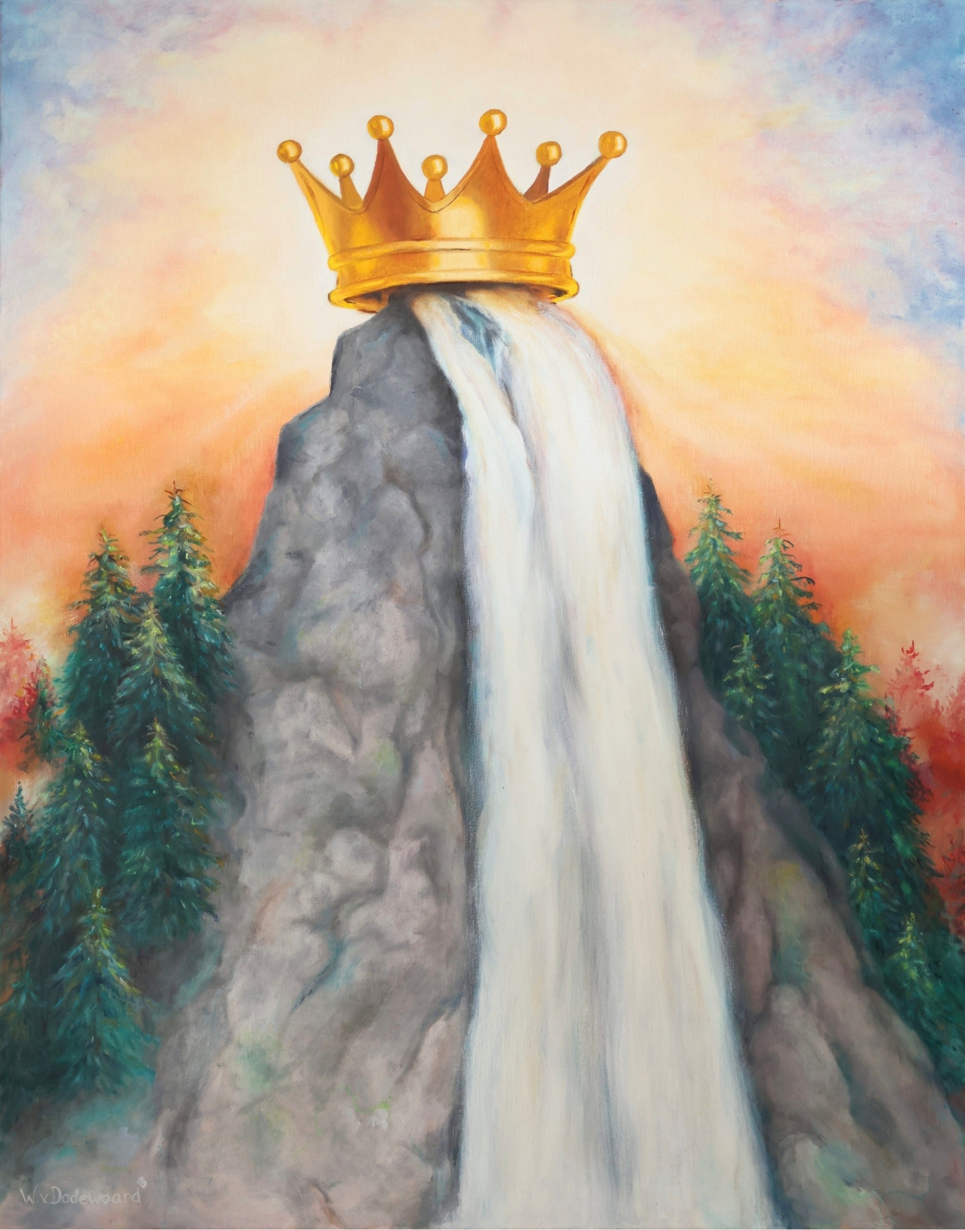 "Mountain of Inherritance" Art Print