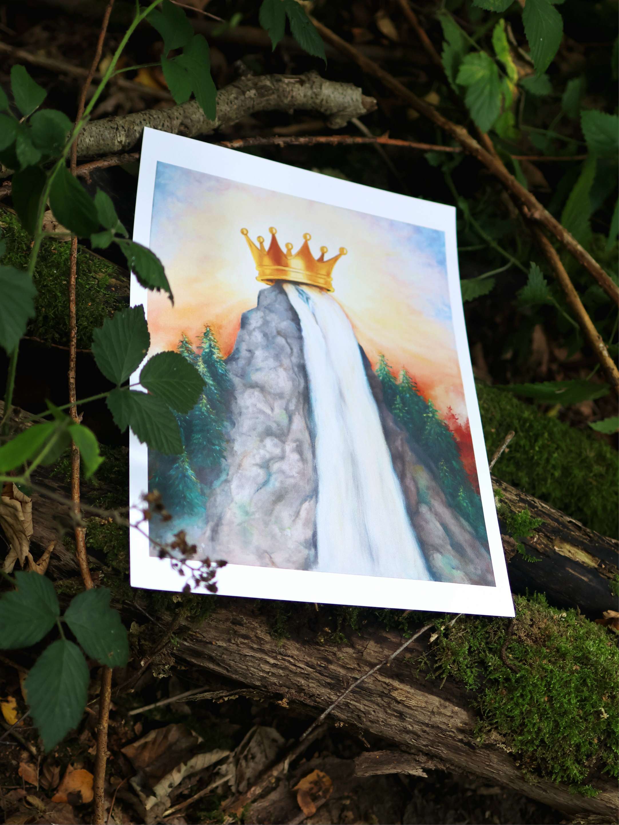 "Mountain of Inherritance" Art Print