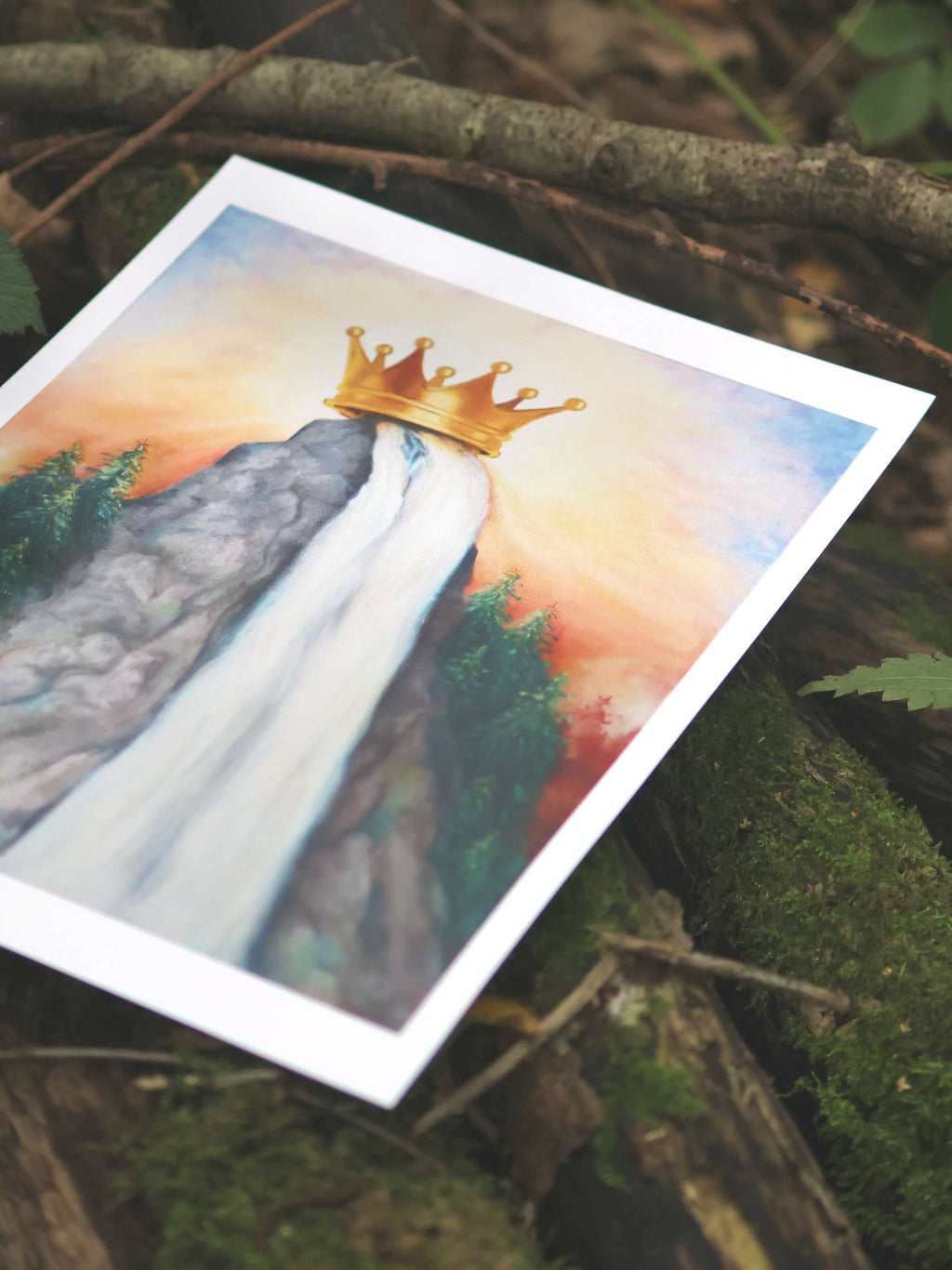"Mountain of Inherritance" Art Print