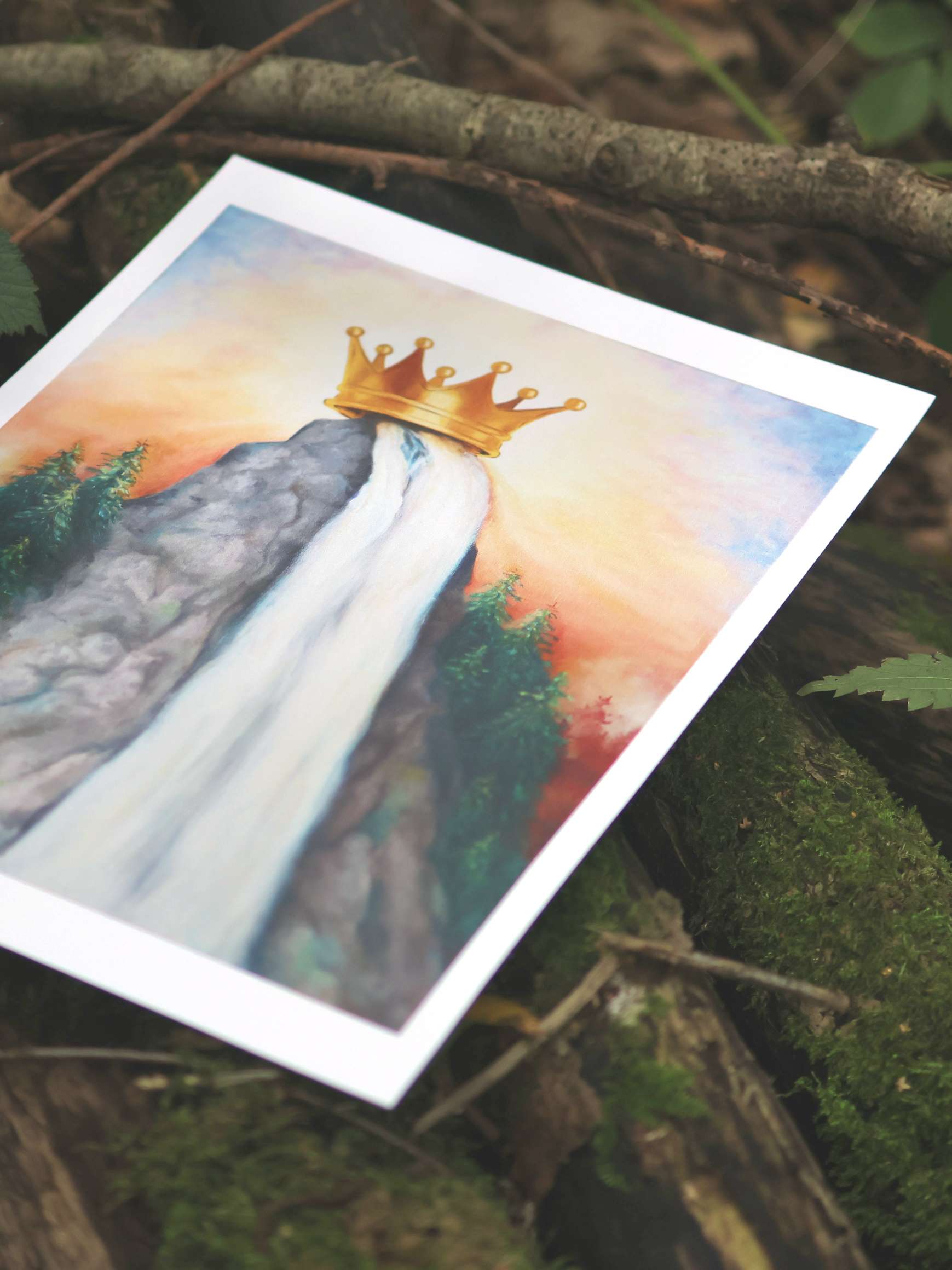 "Mountain of Inherritance" Art Print