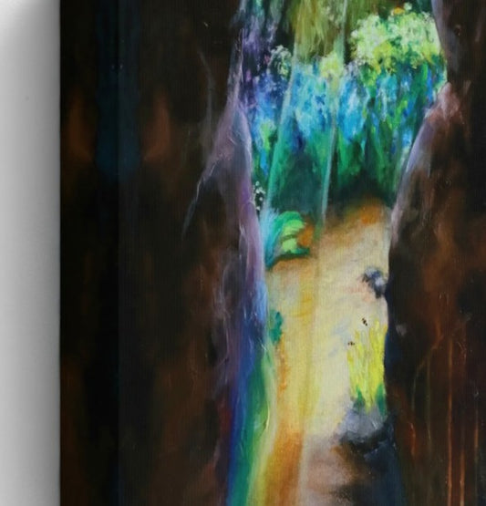 "Come out of the Rock" Canvas Gicleé